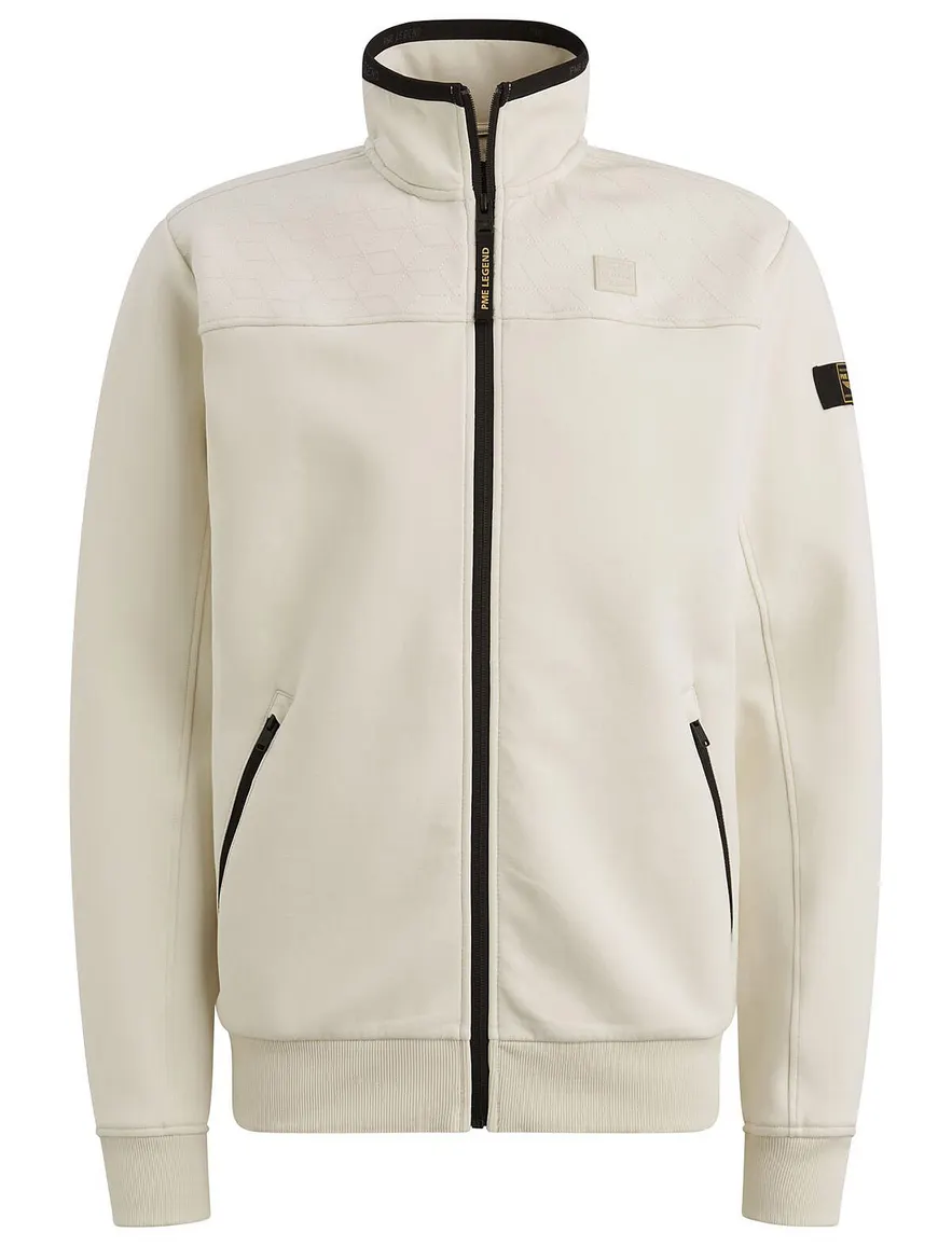 PME Legend Zip vest beige interlock