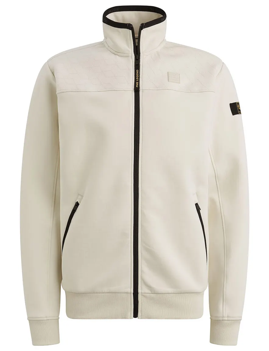 PME Legend Zip vest beige interlock
