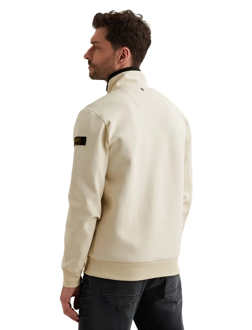 PME Legend Zip vest beige interlock