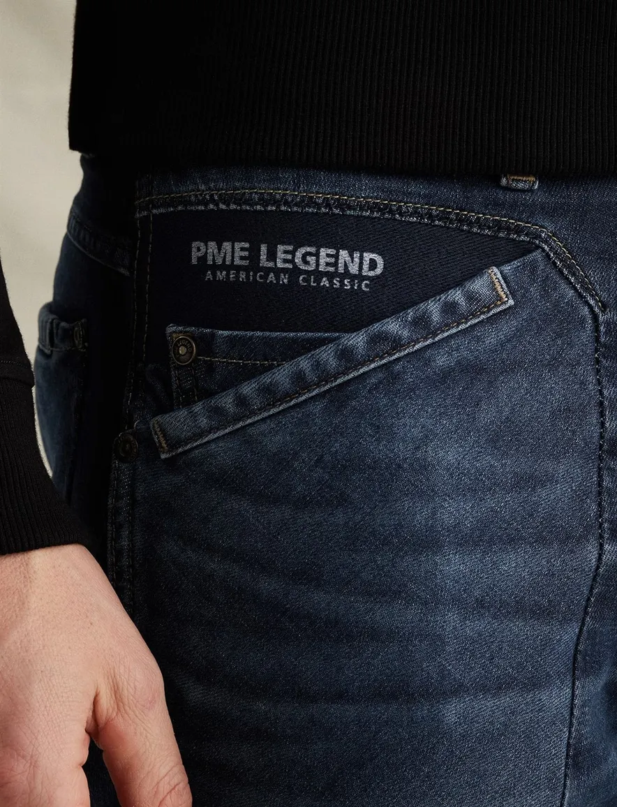 PME Legend donkerblauwe 5-pocket jeans