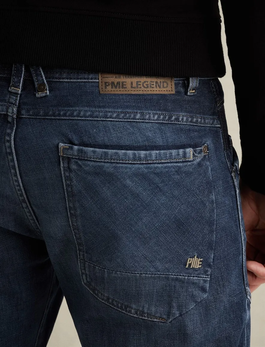 PME Legend donkerblauwe 5-pocket jeans