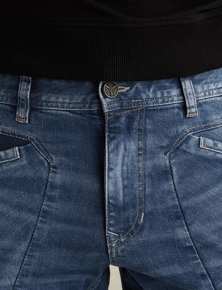 PME Legend Aviator 5-Pocket jeans blauw