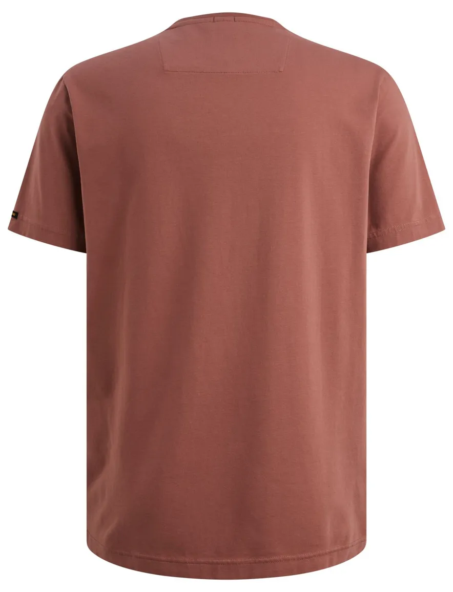 T-shirt PME Legend rood katoen