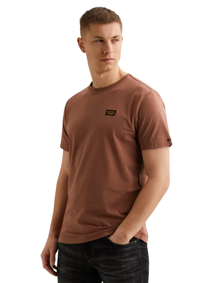 T-shirt PME Legend rood katoen