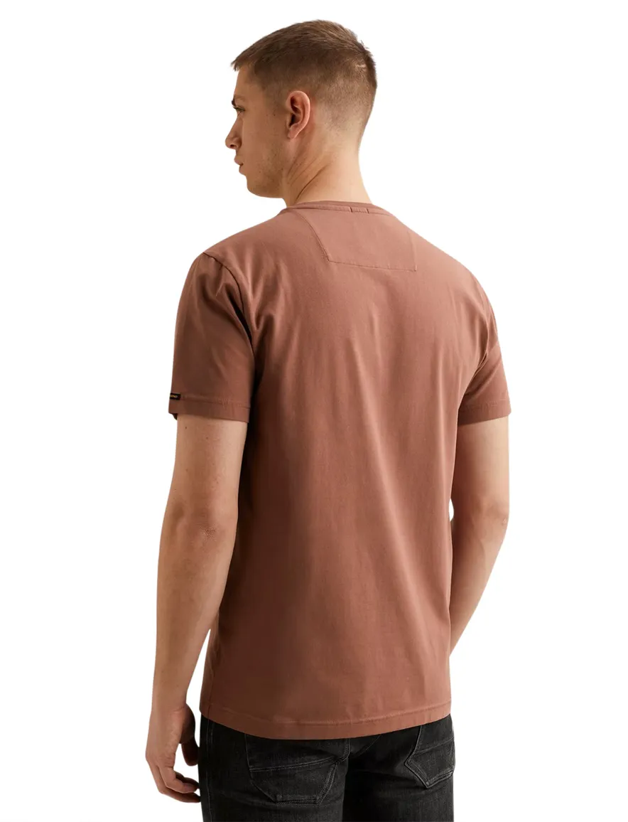 T-shirt PME Legend rood katoen