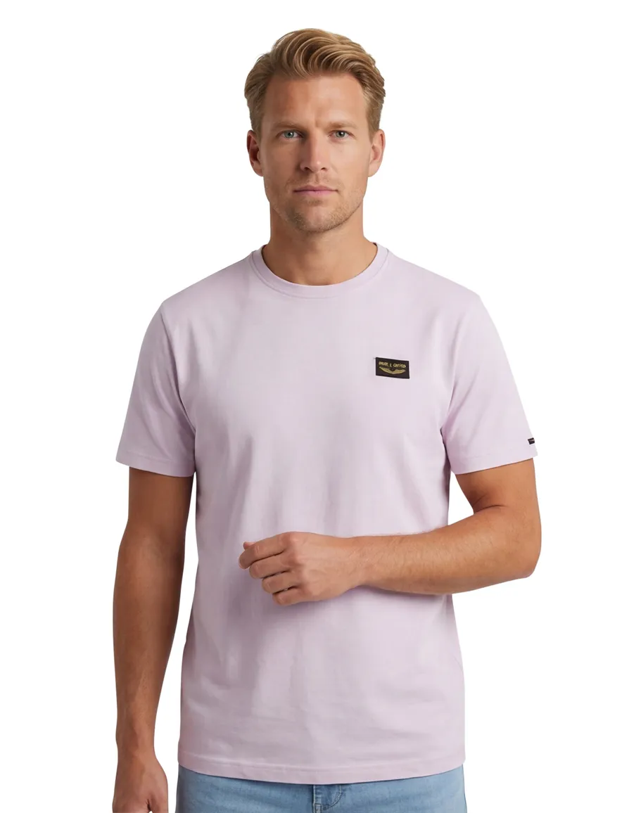 PME Legend T-shirt roze katoen
