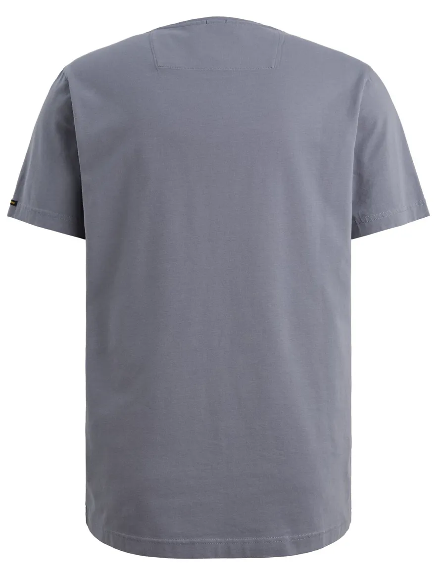 T-shirt PME Legend grijs katoen normale fit