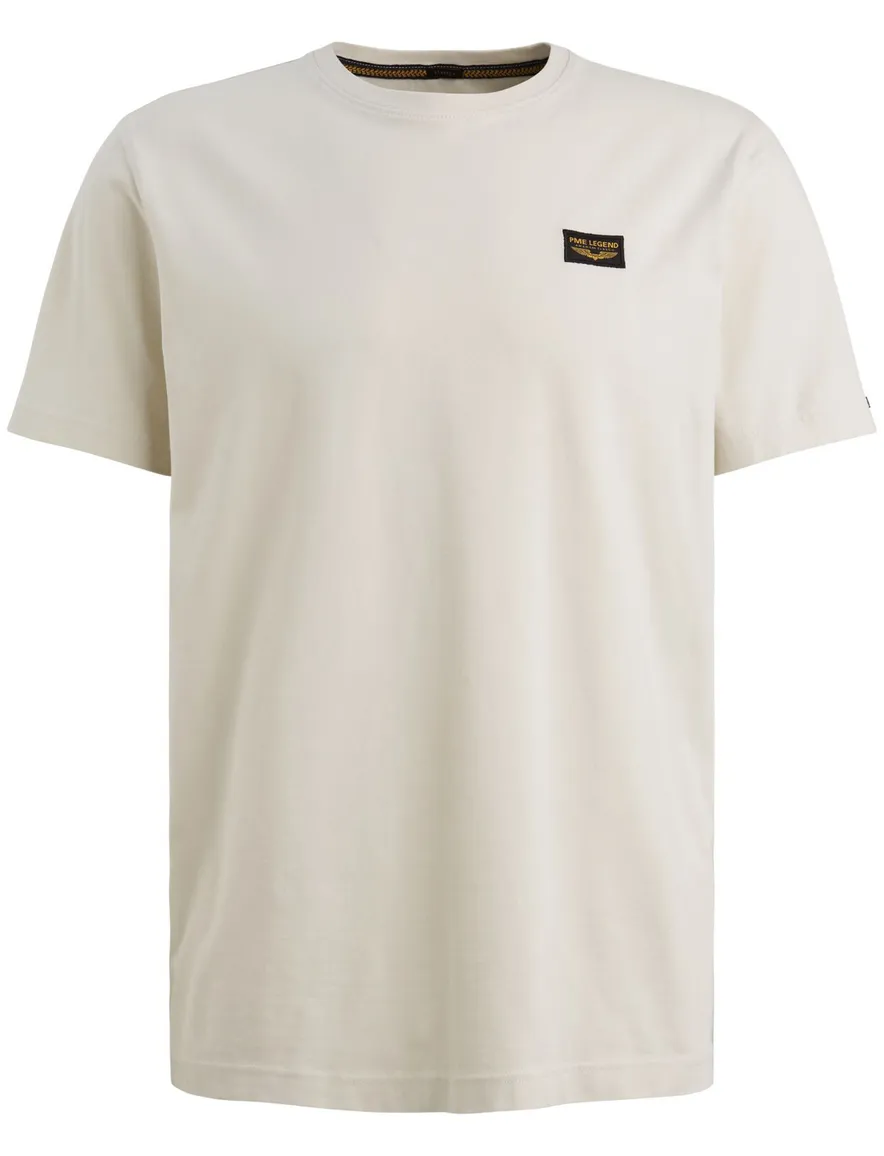 T-shirt PME Legend creme katoen