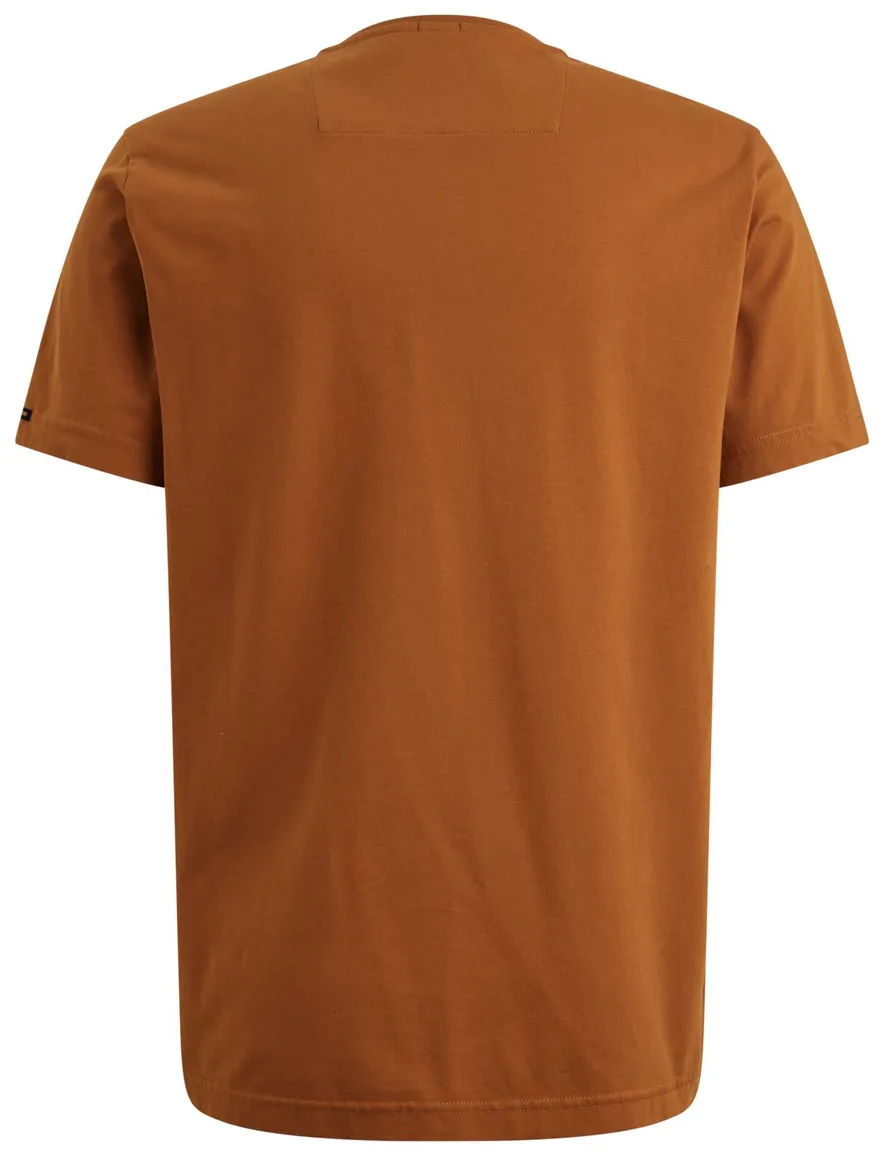 T-shirt PME Legend oranje katoen