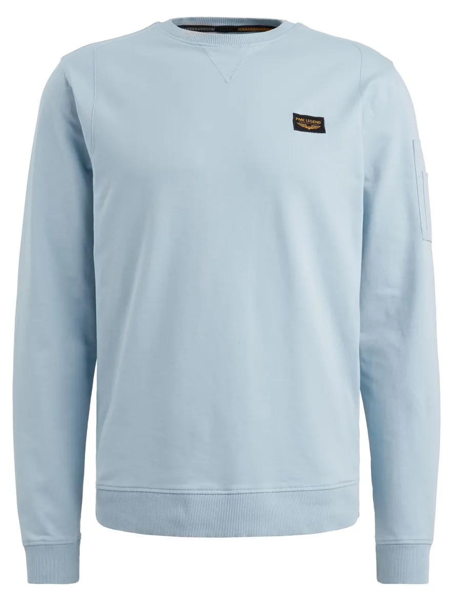 PME Legend lichtblauwe sweater American Classic casual