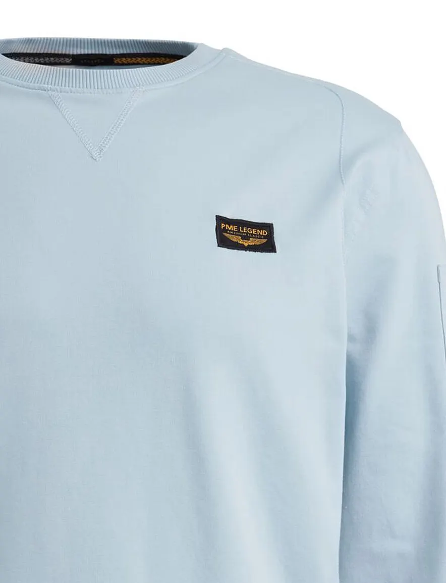 PME Legend sweater lichtblauw Ameri American Classic