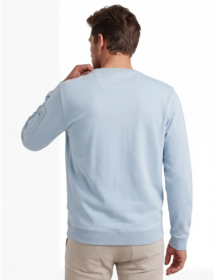 PME Legend sweater lichtblauw Ameri American Classic