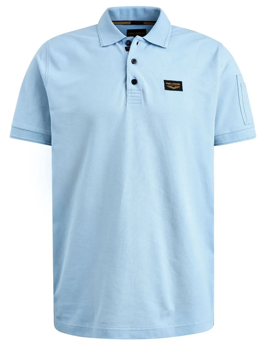 PME Legend polo lichtblauw American Classic Polo