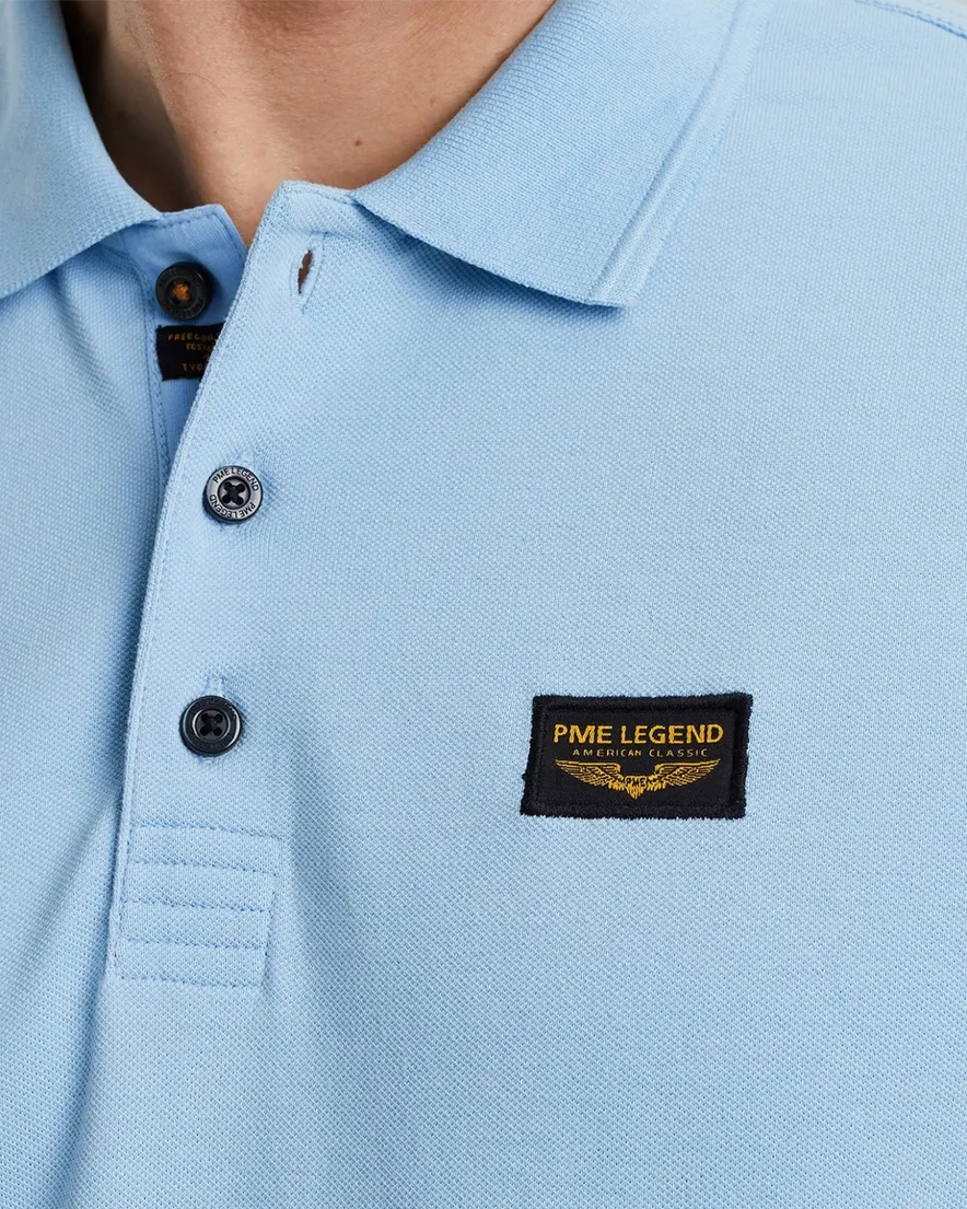 PME Legend polo lichtblauw American Classic Polo modern