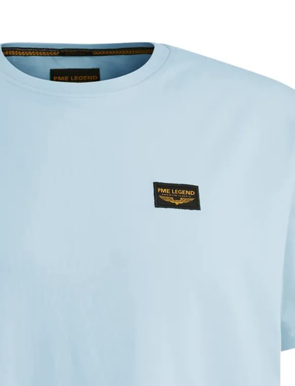 PME Legend T-shirt lichtblauw American Classic Tee
