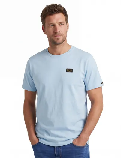 PME Legend PME Legend lichtblauw T-shirt American Classic Tee casual
