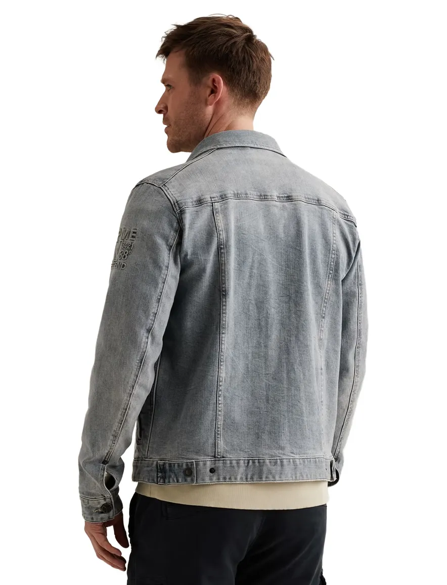 Blauwe Spijkerjas PME Legend borstzakken