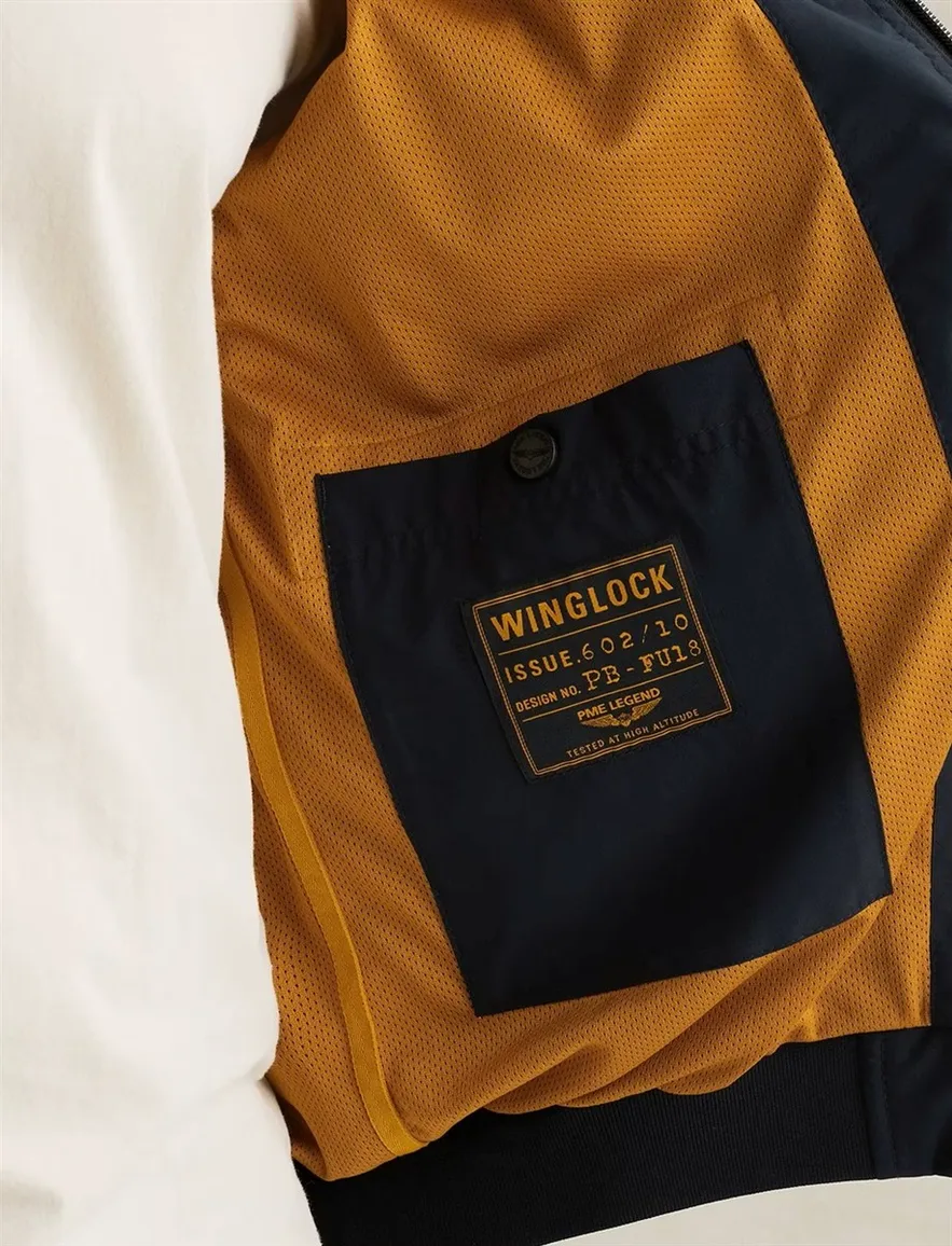 PME Legend winglock softshell jas donkerblauw