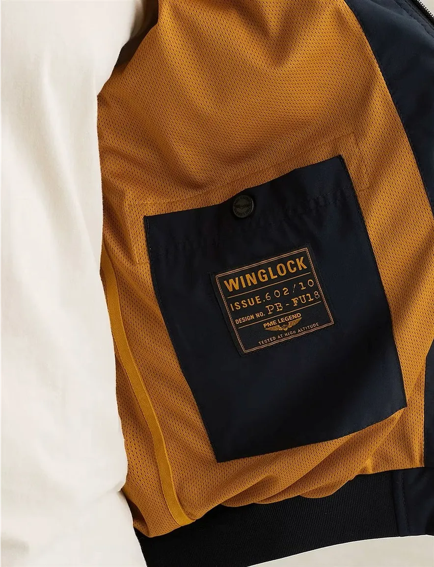 PME Legend winglock softshell jas donkerblauw