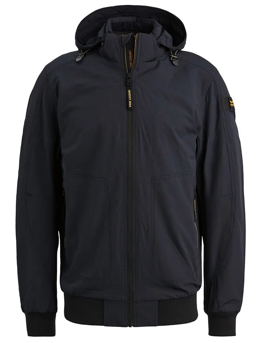 PME Legend flight jacket stretch donkerblauw