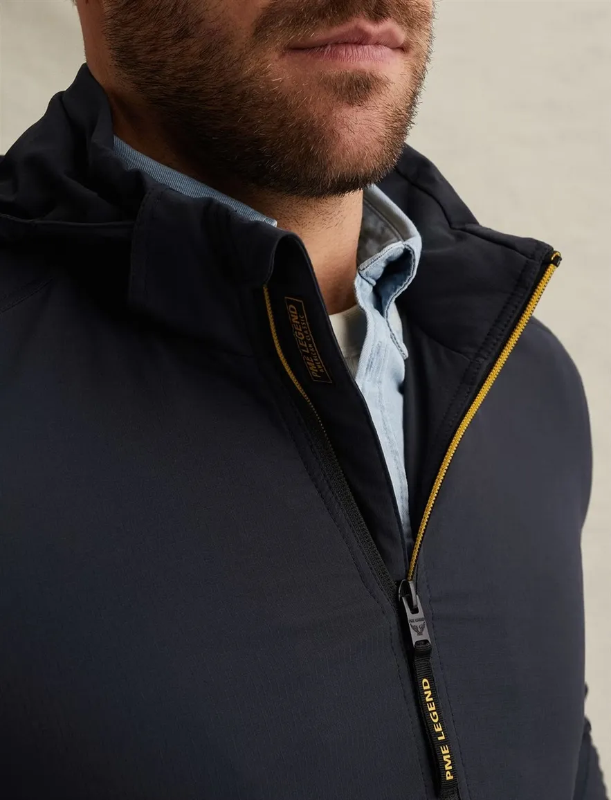 PME Legend flight jacket stretch donkerblauw