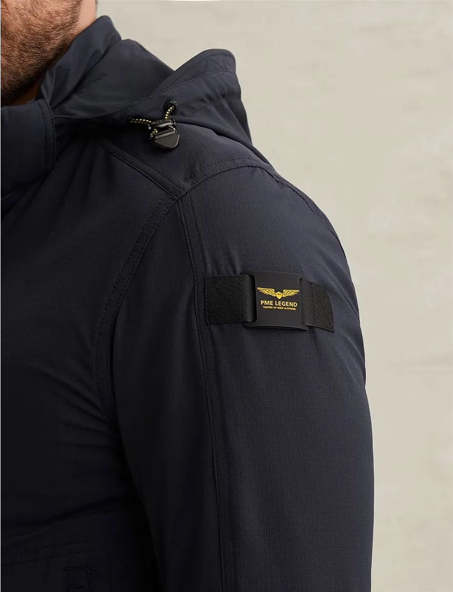 PME Legend flight jacket stretch donkerblauw