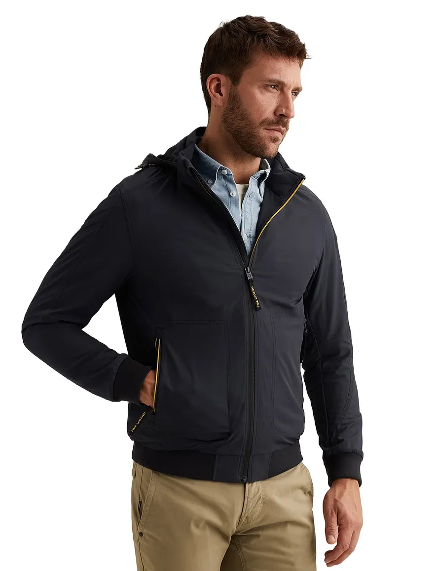 PME Legend flight jacket stretch donkerblauw