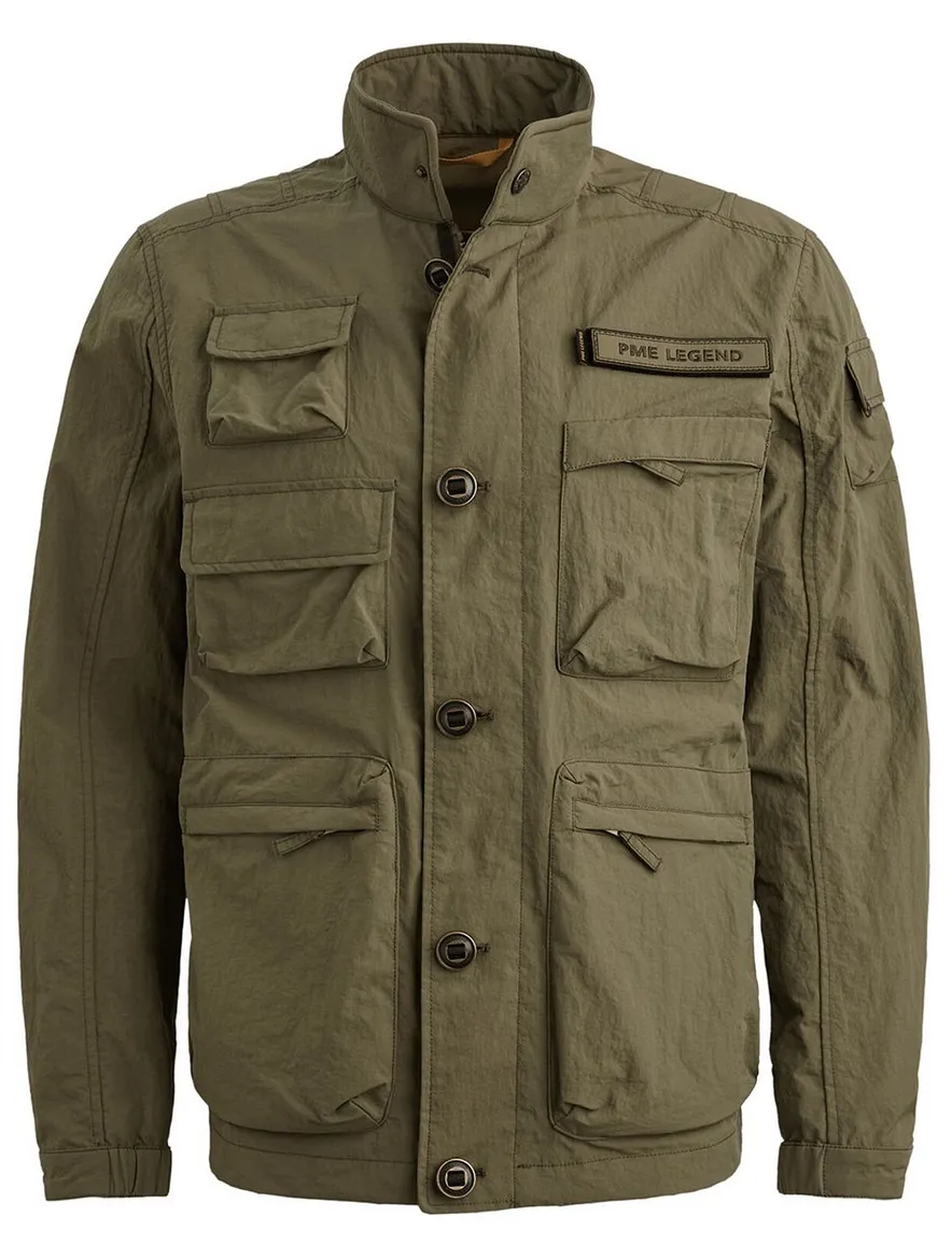 PME Legend Cargoyet jas donkergroen