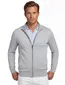 Vest Portofino rits groen effen