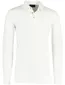 Poloshirt Portofino wit extra lang katoen