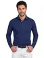 Poloshirt Portofino donkerblauw extra lang