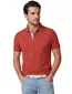 Normale fit polo rood Portofino pique