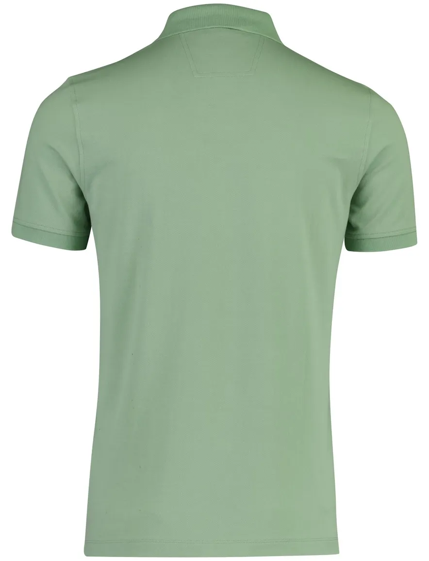 Portofino polo lichtgroen effen
