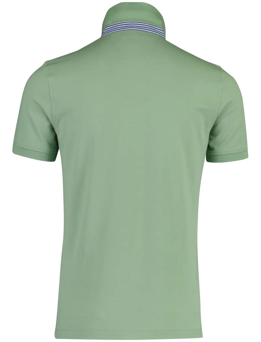 Portofino polo lichtgroen effen