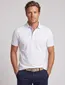 Portofino poloshirt wit extra lang