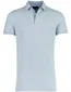 Lichtblauwe polo extra long fit Portofino extra lang