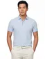 Lichtblauwe polo extra long fit Portofino extra lang
