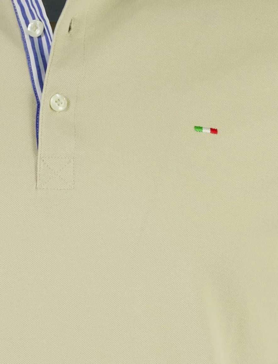 Portofino polo extra lang beige