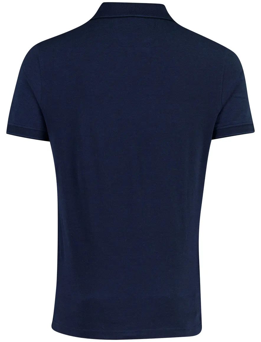 Portofino v-hals polo donkerblauw