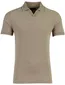 Portofino v-hals polo bruin