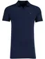 Polo v-hals Portofino normale fit extra lang donkerblauw