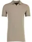 Polo Portofino bruin normale fit v-hals extra lang