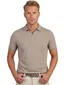 Polo Portofino bruin normale fit v-hals extra lang