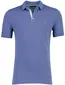 Portofino polo blauw normale fit pique 3 knoops