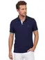 Donkerblauwe polo Portofino normale fit