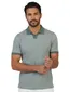 Portofino poloshirt groen gestreept