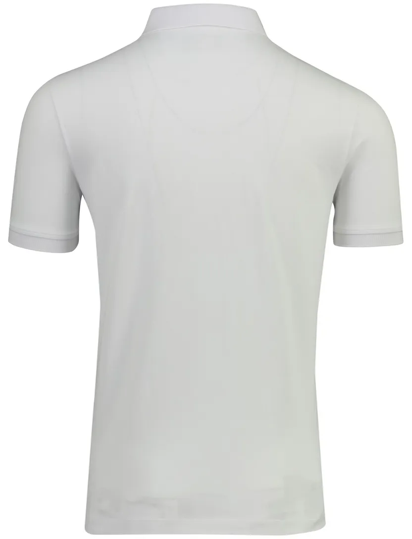 Poloshirt Portofino wit normale fit
