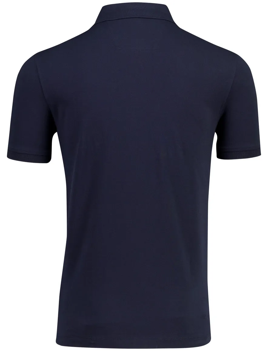 Portofino polo donkerblauw pique