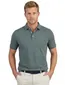 Donkergroene polo Portofino pique 3 knoops
