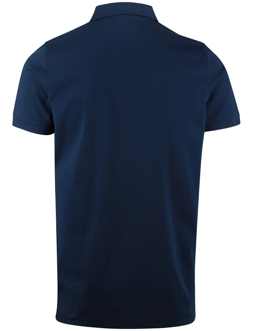 Portofino polo donkerblauw extra lange fit